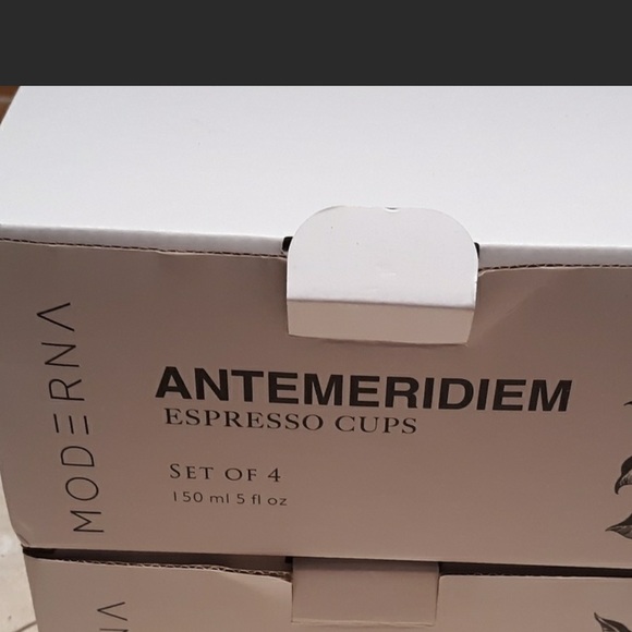 Set of 4 clear glass coffee mug Tea mug Espresso - Picture 8 of 10